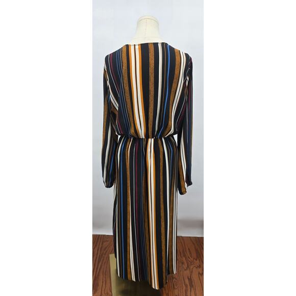 All In Favor Autumn Striped Maxi Dress - Picture 3 of 5